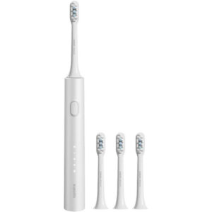 Xiaomi Toothbrush Electric Sonic Motor T302 Smart Appliance IPX8 water resistance,4 brush heads included 4 cleaning modesEfficie